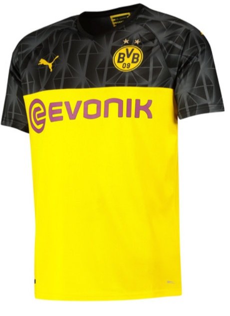 Camisa oficial Puma Borussia Dortmund 2019 2020 Champions League